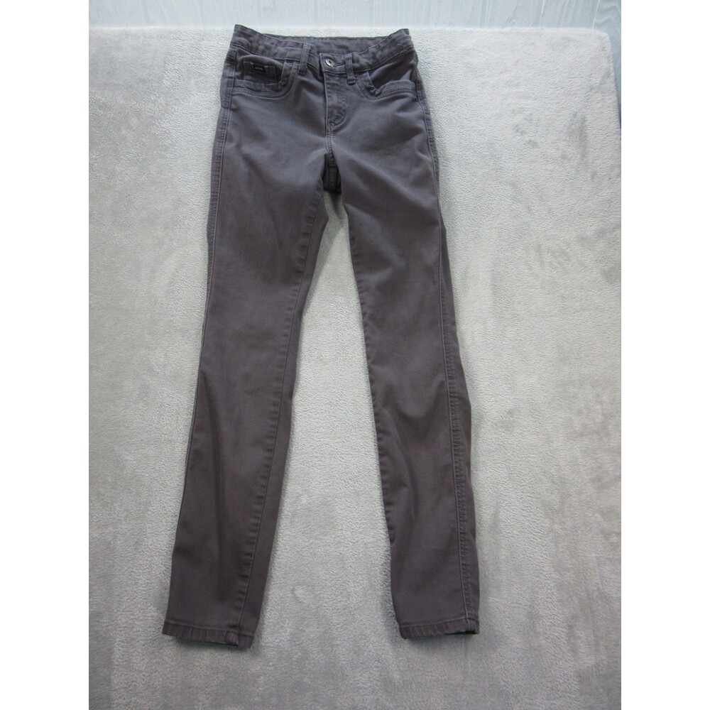Kuhl Skinny Jeans Womens Sz. 2 Gray Low Rise 5-Pocket Stretch RN #108846
